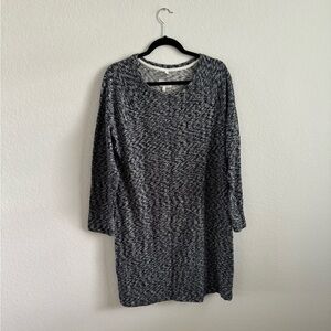 Lou and Greg grey sweater dress size large